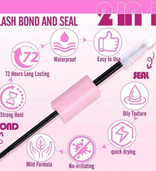 Eyelash Gluing and Sealing for Eyelash Clusters Strong Fixed Eyelash Glue Lasting 48H Eyelash Gluing Glue Eyelash Extension