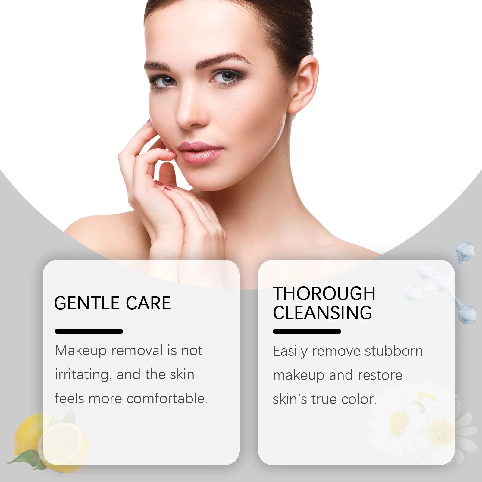 Facial Cleansing Oil Deeply Clean Pores Moisturizing Refresh Nourishing Gentle Toning Makeup Remover Liquid Sensitive Skin Care