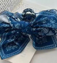 1pc new double-sided cashew flower love grabbing clip butterfly knot hair clip summer vacation shark clip fashion - BlissFully