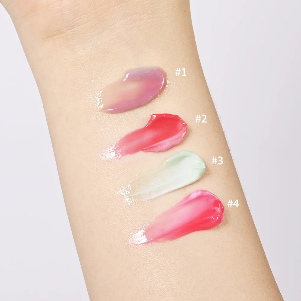 Blueberry Overnight Lip Sleeping Mask Dual Color Hydrates Dry Cracked Skin Reduces Fine Lines Moisturizing Nourishment Care