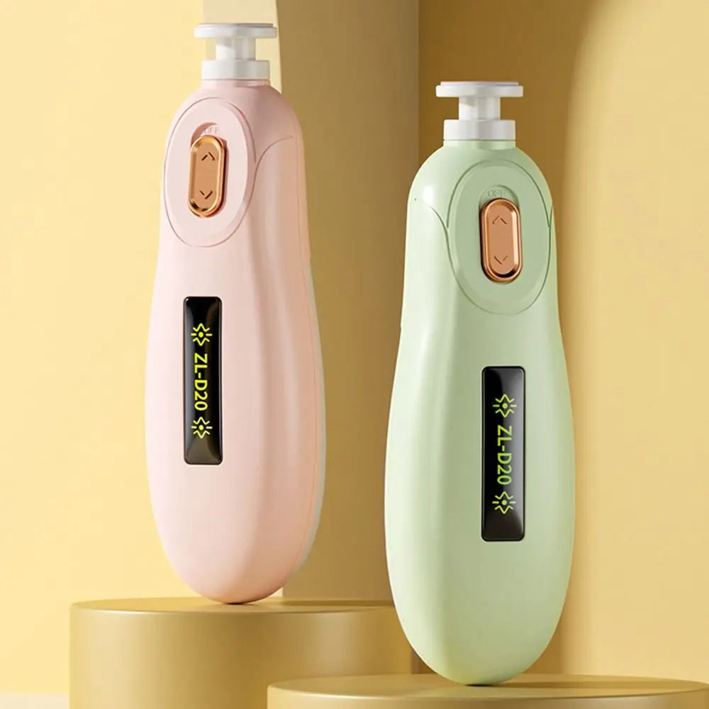Convenient Electric Baby Nail Trimmer Safety 6 Grinding Heads Baby Nail Grinder Child's Silent Newborn Nail Clippers Gift