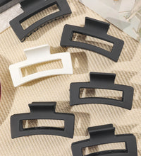 7 Pcs Big Hair Claw Clips 3.4