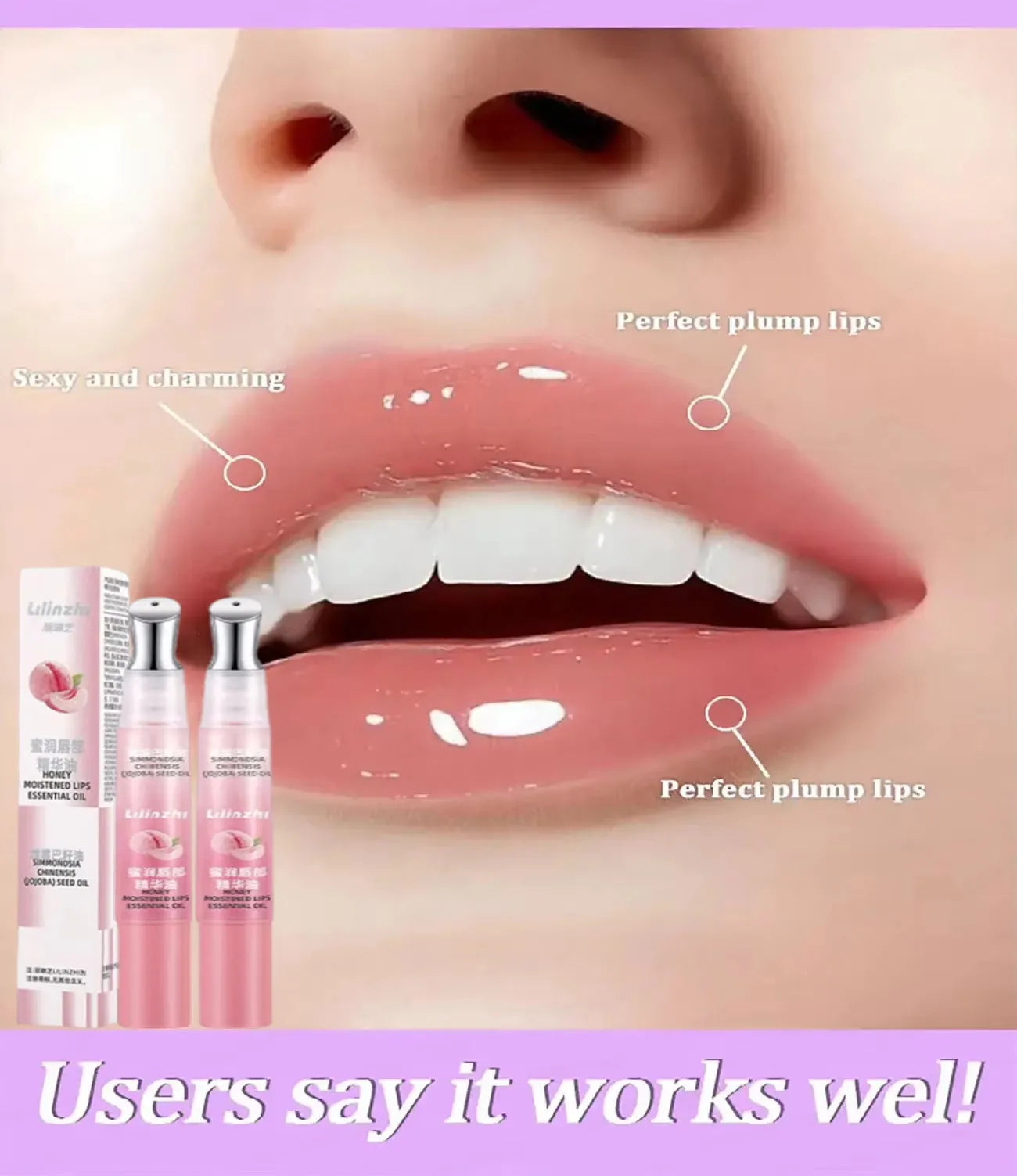 Lip Plumper Oil Instantly Volumising Increase Lip Elasticity Long-lasting Moisturize Lip Plumper Gloss Sexy Beauty Makeup