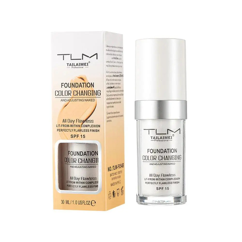 30ml Foundation with Universal Tint Light Sheer Coverage Sunscreen Rejuvenates Hydrates Skin Tinted Moisturizer 1/2pcs