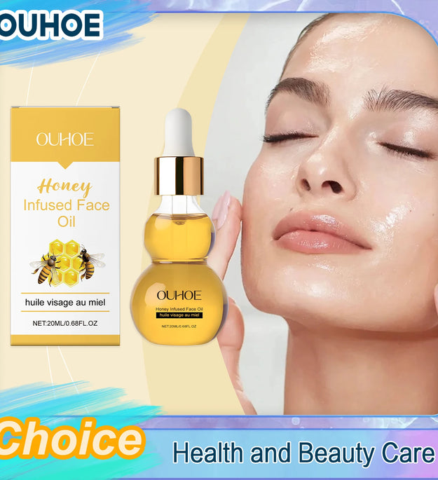 Honey Face Essential Oil Anti-Aging Moisturizing Nourishing Repairing Hydrating Refreshing Revitalizing Brightening Skin Drops