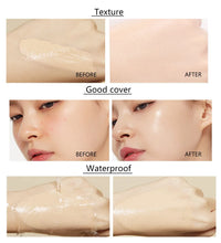 Liquid foundation naturally covers flaws without sticking powder, plain face cream, transparent foundation, conceals blemishes - BlissFully