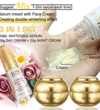 AILKE 24K Collagen Facial Whitening Set, Reduce Black Spots, Freckles, Brightening, Moisturizing Beauty Set For All Skin Types - BlissFully