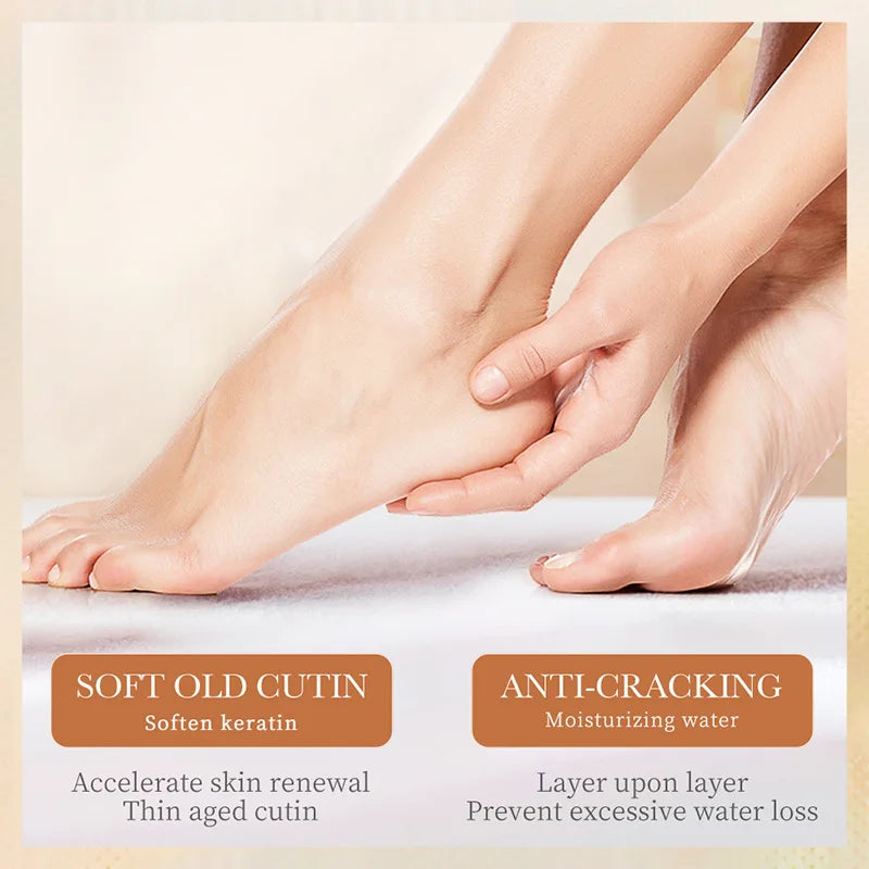 SADOER Shea Butter Foot Cream Moisturizing Anti Wrinkles Anti-Drying Heel Repair Removal Dead Skin Hands and Feet Skin Care