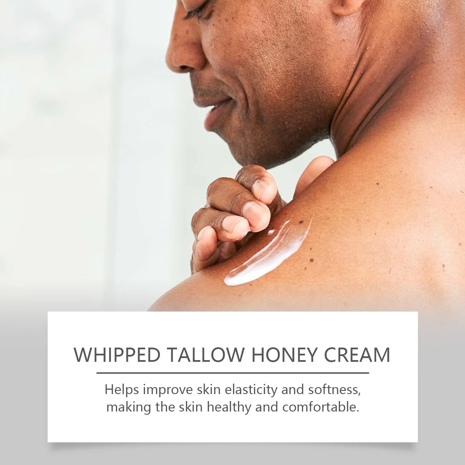 East Moon Tallow Honey Body Moisturizer Deep Nourishing Non Greasy Brighten Armpit For Glowing Oil Control Face Skin Care Cream