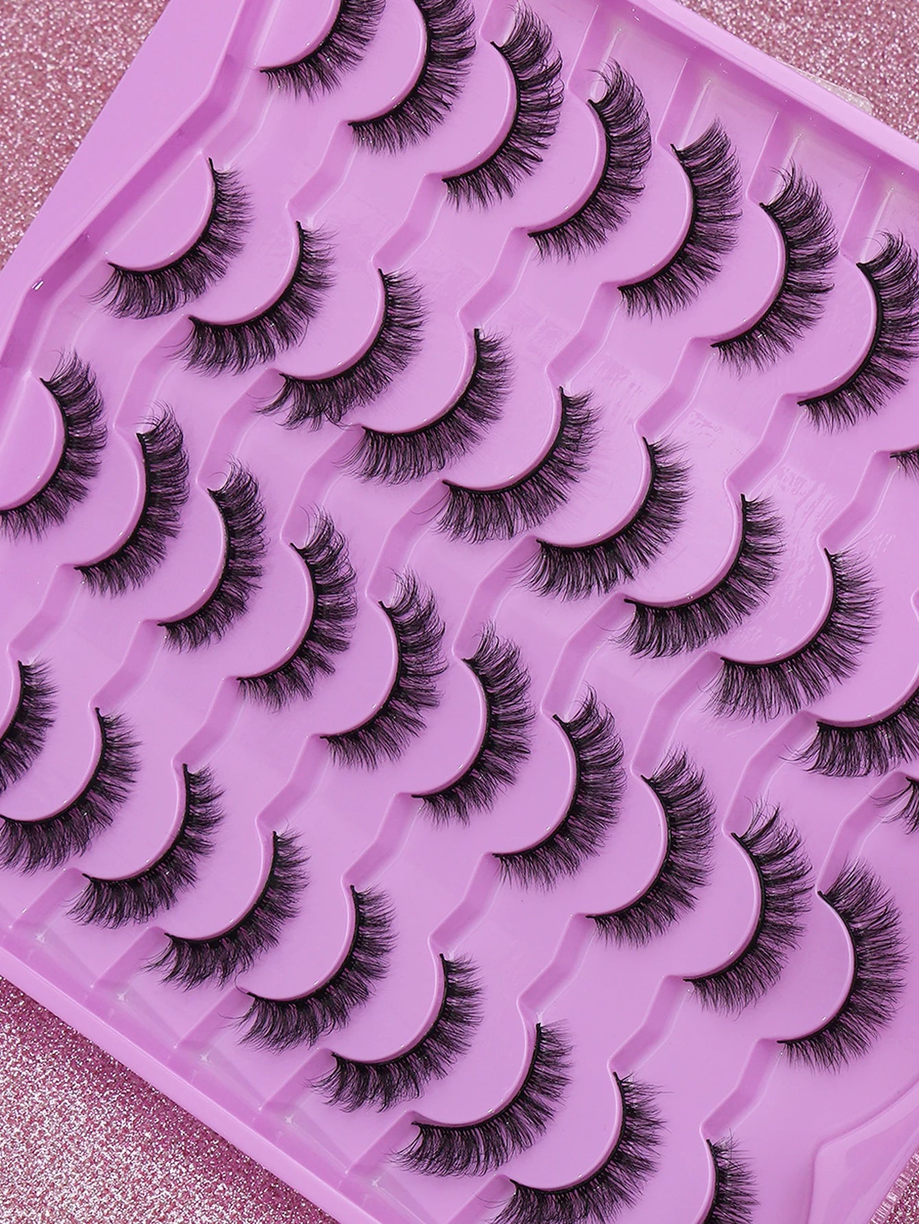 20 pairs natural False eyelashes fluffy soft dramatic 3D mink eye black thin and long eyelashes thick False eyelashes extended