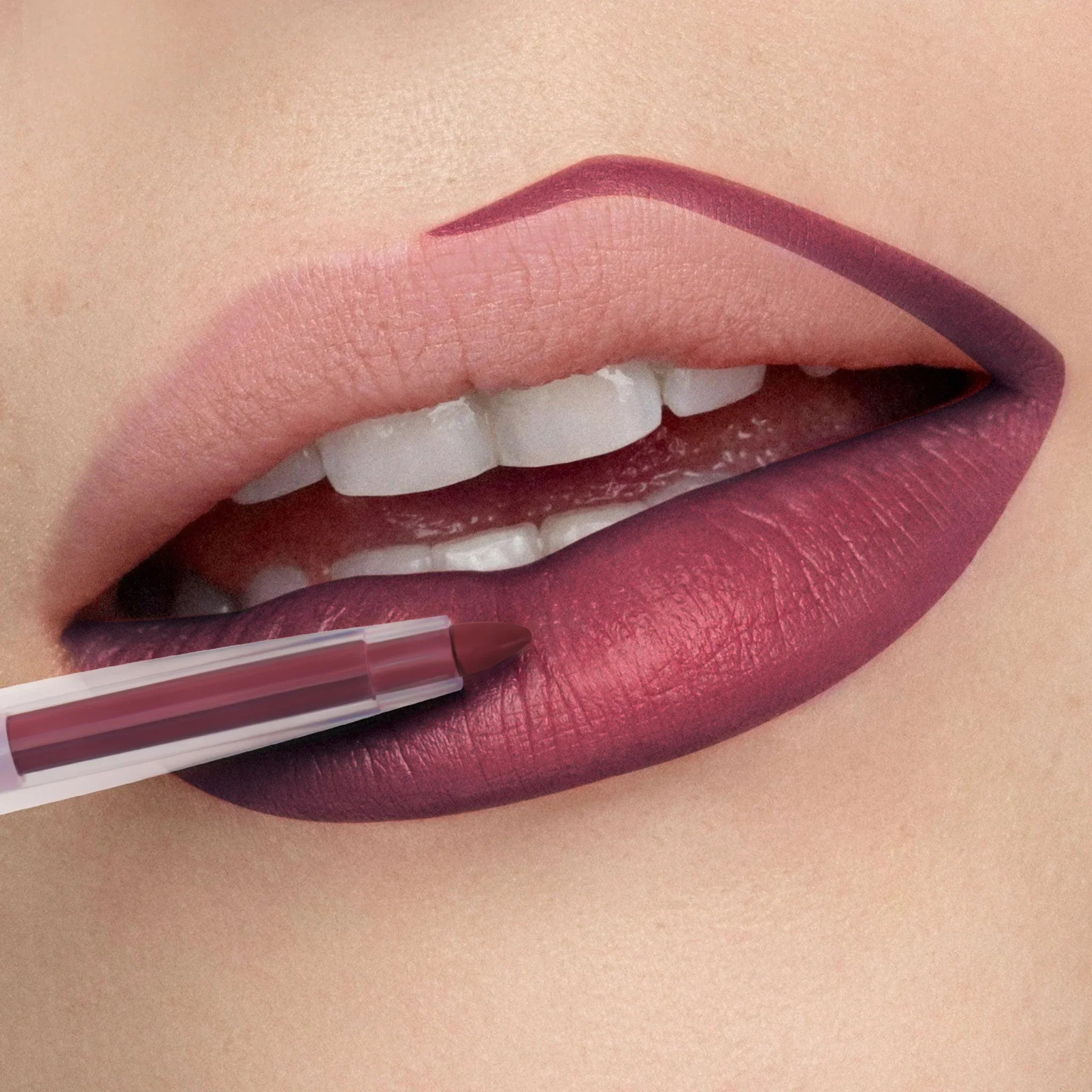 Nude Pink Purple Lip Liner Long Lasting Matte Lipstick Pencil Lips Outline Makeup Crayon Stick Lip Tint Line Cosmetic
