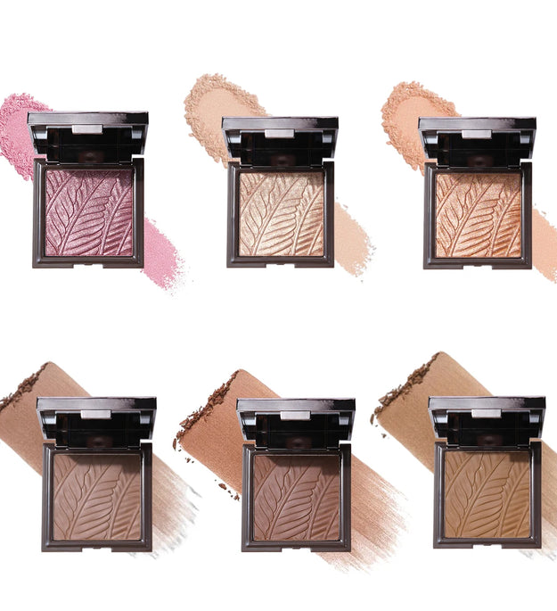 Embossed Bronzers Highlighter Makeup Palette 3D Nose Shadow Matte Facial Contouring Shadow Palette Setting Makeup Press Powder