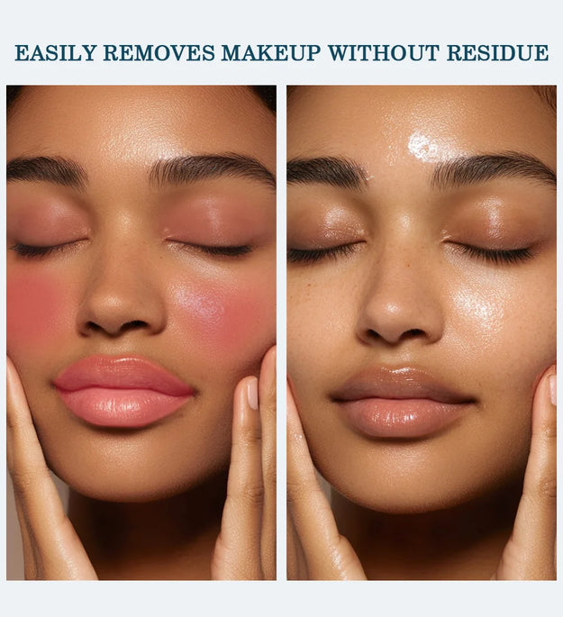 Rose Flavor Collagen Cleansing Balm Nourishing Cream Makeup Remover Mild Non-irritating Moisturizing Non-greasy Cleansing Balm