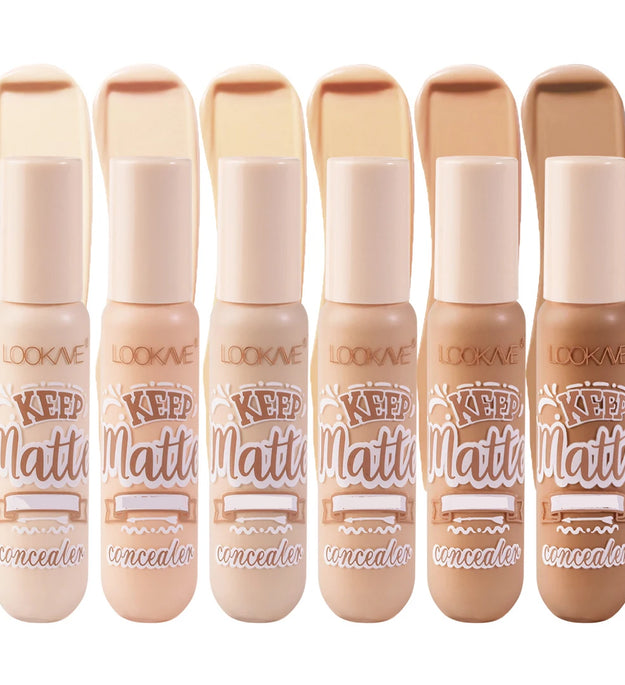 Liquid Concealer Stick Foundation Cream 6 Color Moisturizing Full Coverage Acne Dark Circle Natural Matte Concealer Cream Makeup