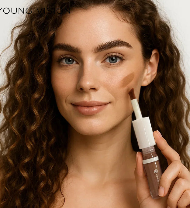 4-Color 3D Face Contour Liquid Bronzer Shade Smooth Highlight Mirror Lasting Natural Nose Shadow Waterproof Brighten Makeup