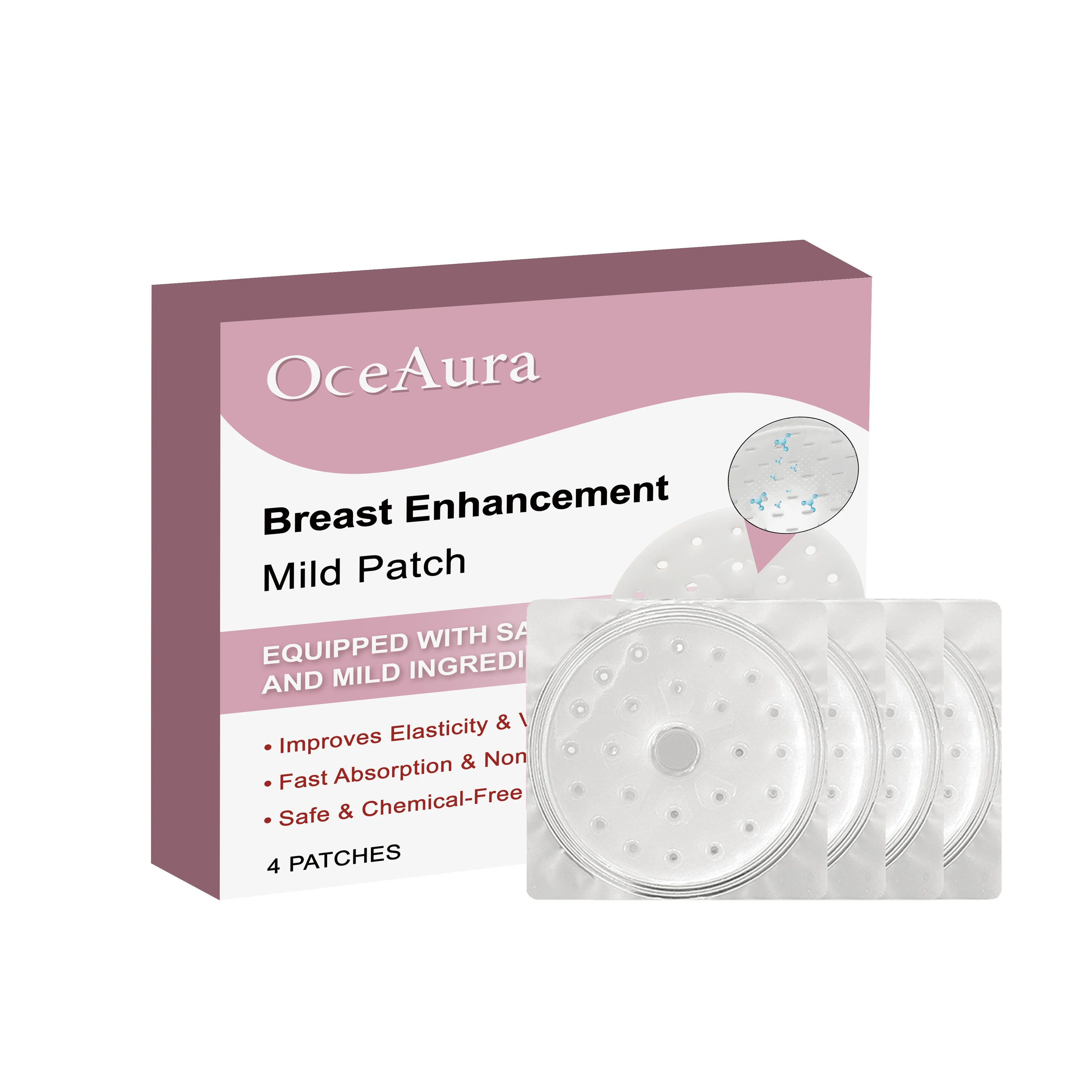 Breast Enlargement Patch Bust Size Up Firming Lifting Boobs Plumping Improve Loose Skin Tightness Women Chest Bigger Growth Care
