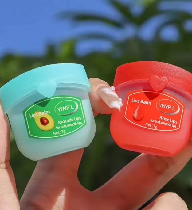 4/6/8pcs Fruit Series Lip Balm Set Set Moisturizing Refreshing Non-sticky Anti-Cracked Lip Mask Vaseline for Lips Makeup