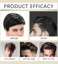 Long Lasting Stying Wax Fluffy Hair Pomade Wax Keep Hair Oil Edge Control Barbershop Tools Salon Hairdressing Mud Hair Styling - BlissFully