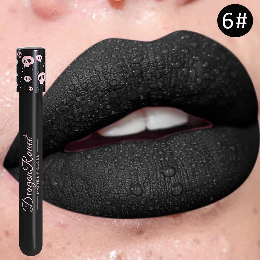 Colorful Lip Gloss Lip Glaze Tube Lip Glaze Lip Makeup Easy to Apply Waterproof Matte Lip Gloss Party Lip Makeup Lip Gloss Not Easy to Fade Lip Gloss