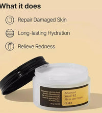 Advanced Snail Essence Skin Care Collagen 92 Face Cream Toner Cleanser SunScreen Sensitive skin Moisturizing Firming Smoothing - BlissFully