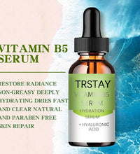 Vitamin B5 Face Serum Smooth Moisturizing Repair Dry Skin Aloe Soothe Pores Shrink Firming Hydrating Oil Control Facial Essence - BlissFully