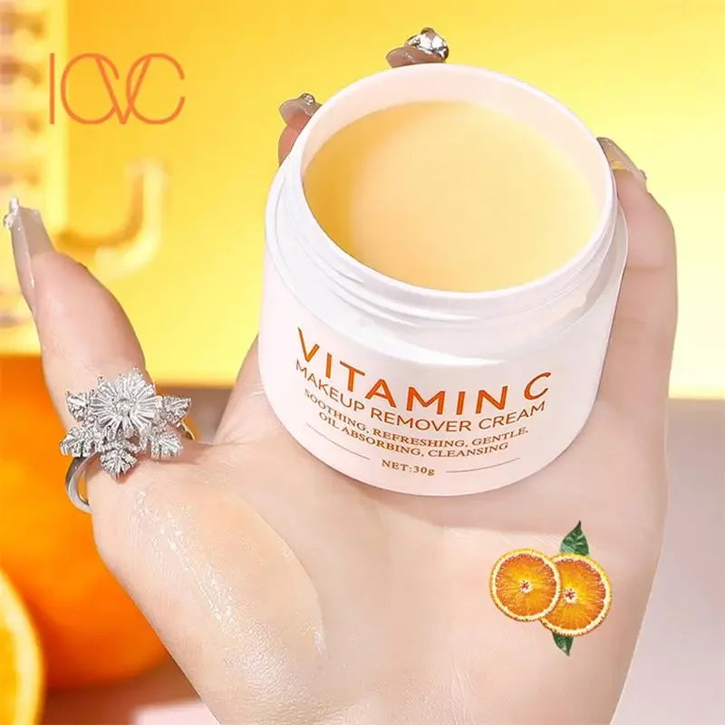 Vitamin C Multi-effect Cleansing Balm Gentle Cleansing And Makeup Removal Deep Cleaning Non-greasy Brighten Moisturize Nourish