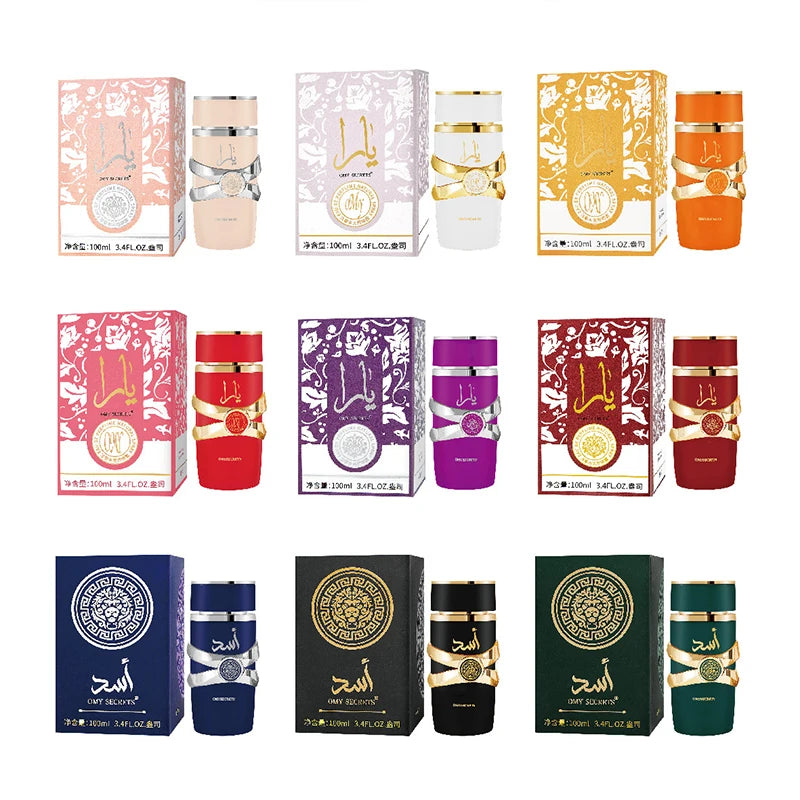 Brand Arab Style Perfume Popular Ultimate Temptation Perfume Unisex Dubai Arabia Eau De Toilette Romantic Charm Perfume Gift