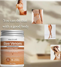 Bee Venom Firming Abdominal Cream - Plant-Based, Moisturizing and Moisturizing Contains Hyaluronic Acid Suitable for All Skin Types, Gentle for Sensitive Skin, Turmeric Skin Care - BlissFully