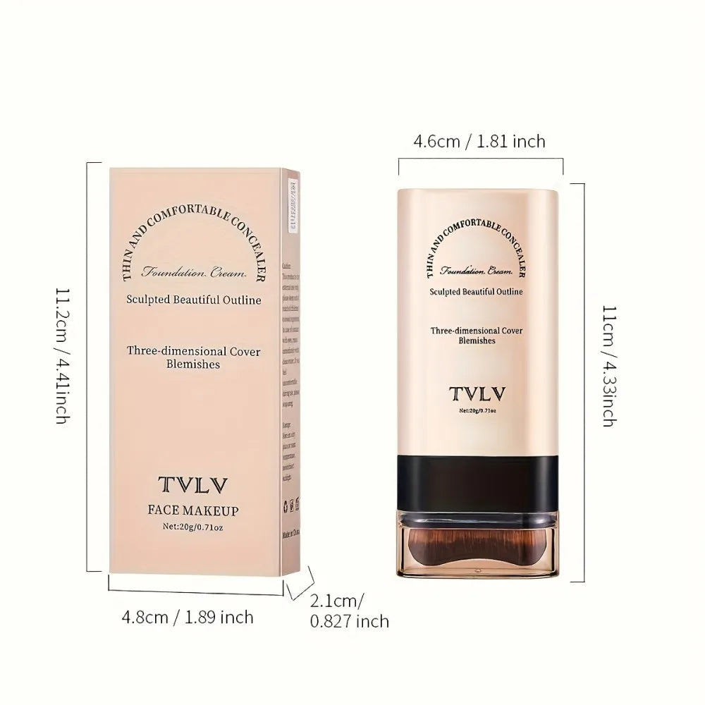 Hot Sale Lightweight Foundation Stick Long-Lasting Full Coverage Moisturizer Natural Finish Makeup Foundation Stick