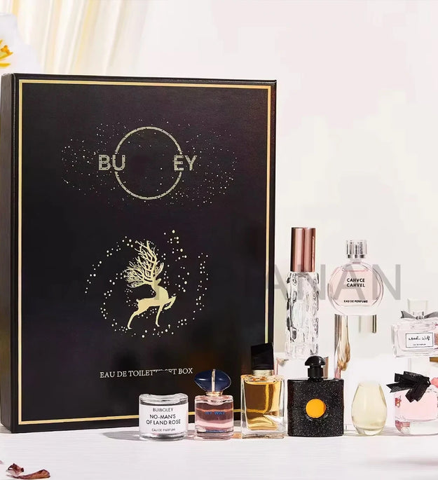 7.5ml*8pcs Women Perfume MenPheromones Fragrance Long Lasting Woody Floral Cologne Compact Portable Perfume Luxury Gift Set