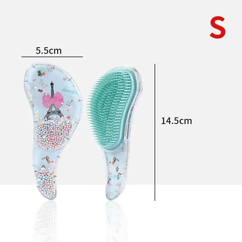 Cartoon Animal Baby Combs High Quality Anti-knot Hair Massager Kids Hair Brushes Hairdressing Comb for Children Adult Hair Care