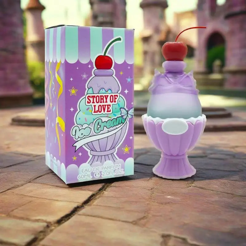 60ml Ice Cream Sweet Women's Perfume Long-lasting Fresh Vitality Floral Fragrance Eau De Toilette Charming Date Fragrance Spray