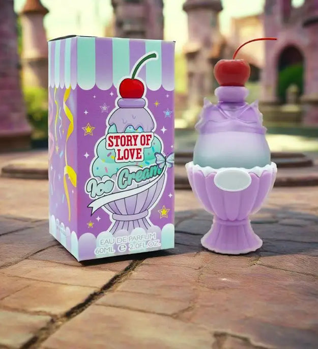 60ml Ice Cream Sweet Women's Perfume Long-lasting Fresh Vitality Floral Fragrance Eau De Toilette Charming Date Fragrance Spray
