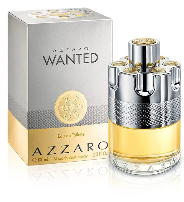 Azzaro Wanted Eau De Toilette - Vibrant & Irresistible Mens Cologne - Woody, Vetiver - Everyday Wear - Luxury Perfumes for Men