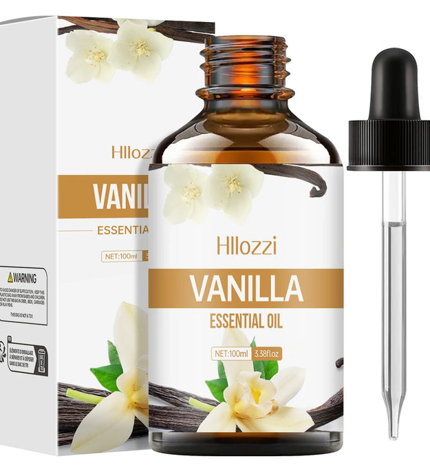 Vanilla Plant Extract Aromatherapy Essential Oil Face Body Diffuser Humidifier Massage, Shower, Manicure, Hair Care