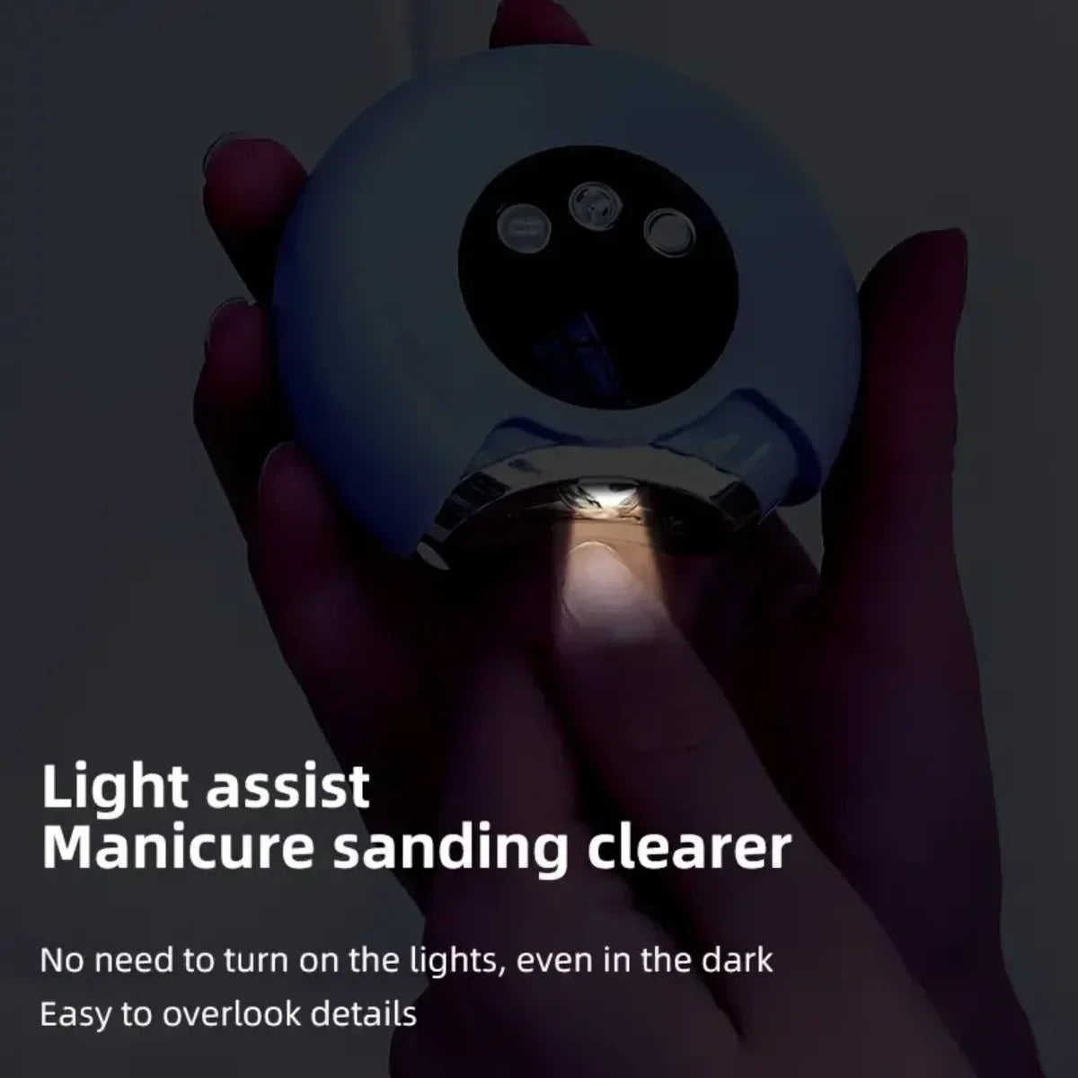 New Upgrade 3 in 1 Electric Nail Clipper with LED Light Automatic Trimmer for Baby Adult Nails Cutting Polishing Manicure