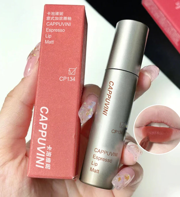 Single Velvet Matte Mist Lip Gloss,Waterproof Non-Stick Cup Lip Glaze Smudge Proof Not Fade Liquid Lipstick