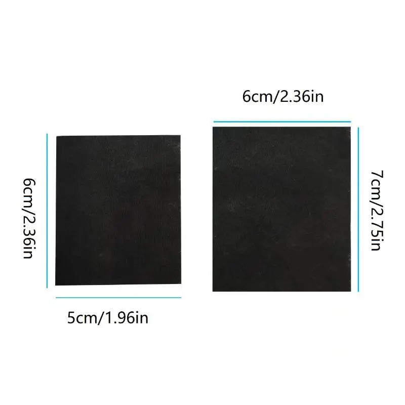 200Pcs Bamboo Charcoal Wet Compress Cotton Pads Disposable Black Makeup Remover Pads Facial Skin Wipe Cleaning Cotton Pads