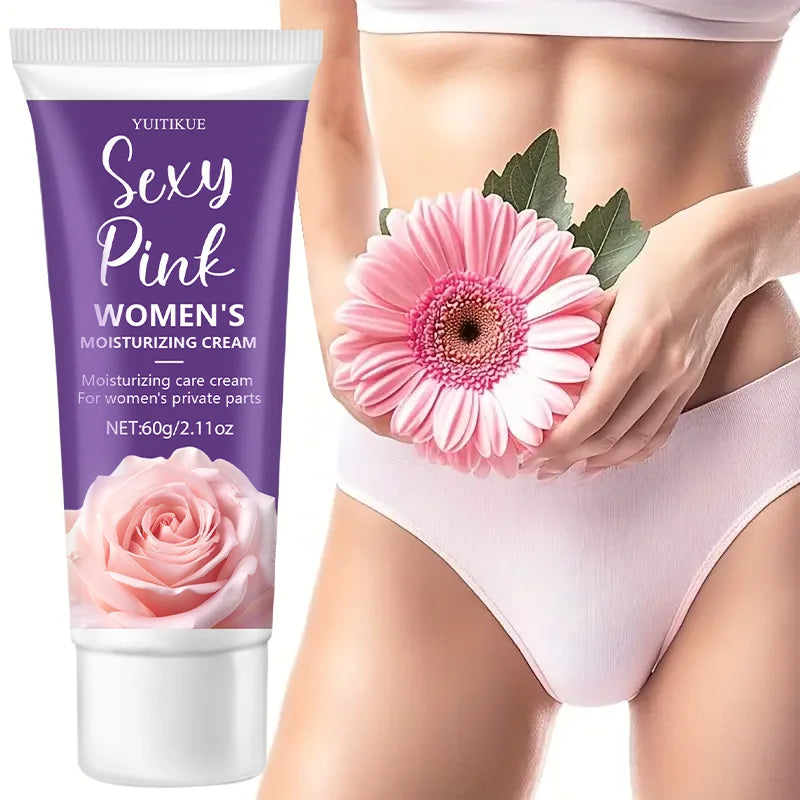 60g Female Intimate Cream - Moisturizing and deodorizing, smooth application, women's happiness and health, high-end beauty, sel
