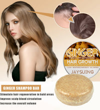 60g Natural Ginger Shampoo Soap Reduce Hair Loss Clean Dandruff Nourish Moisturize Scalp Improve Hair Quality Hair Care Product - BlissFully