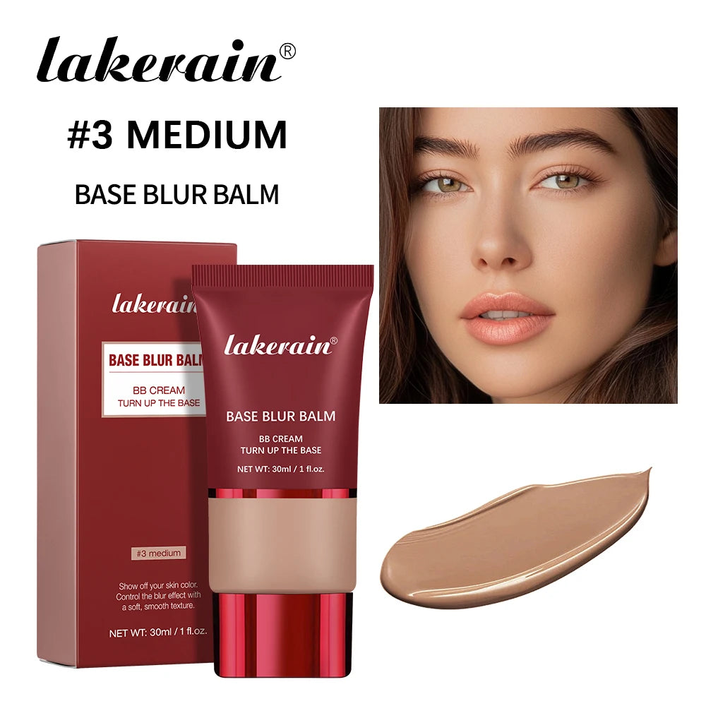 TURN UP THE BASE BLURRING FOUNDATION Face Long Lasting control oil Foundation OS Makeup Cosmetics Skin Matte - BlissFully