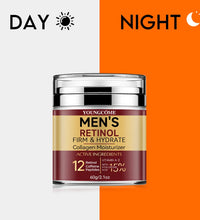 Men's Retinol Firming Face Cream Skincare Moisturizing Collagen Brightening Smooth Wrinkles Facial Face Men Skin Care Treatment - BlissFully