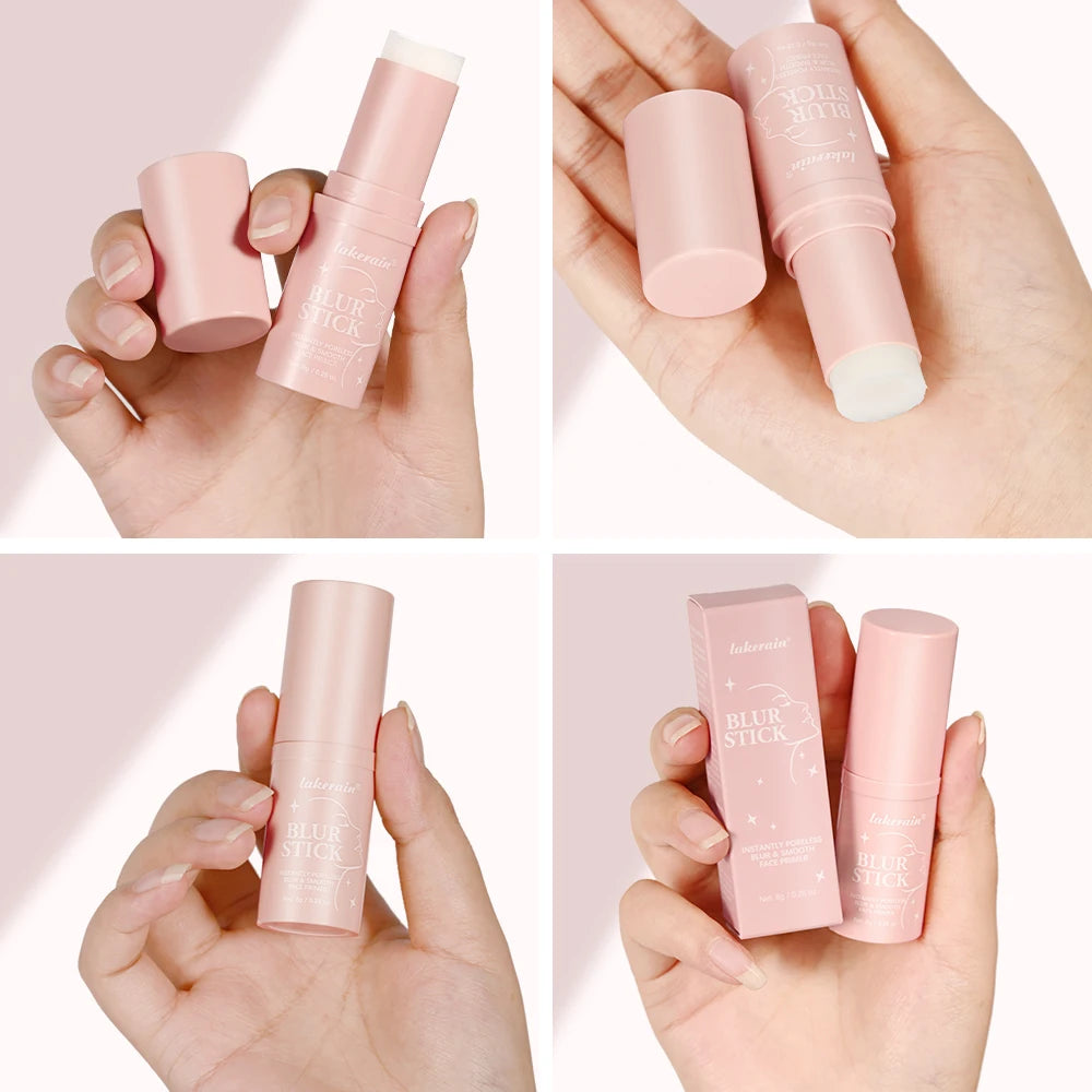 Blur Stick Invisible Pore Primer Moisturizing Face Primer Makeup Base Oil-control Water & Sweat Resistant Matte Barrier Primer