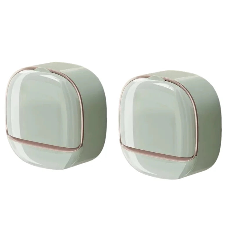 Waterproof Soap Box for Shower, Hanging Soap Holder with Drainage for Bathroom Storage