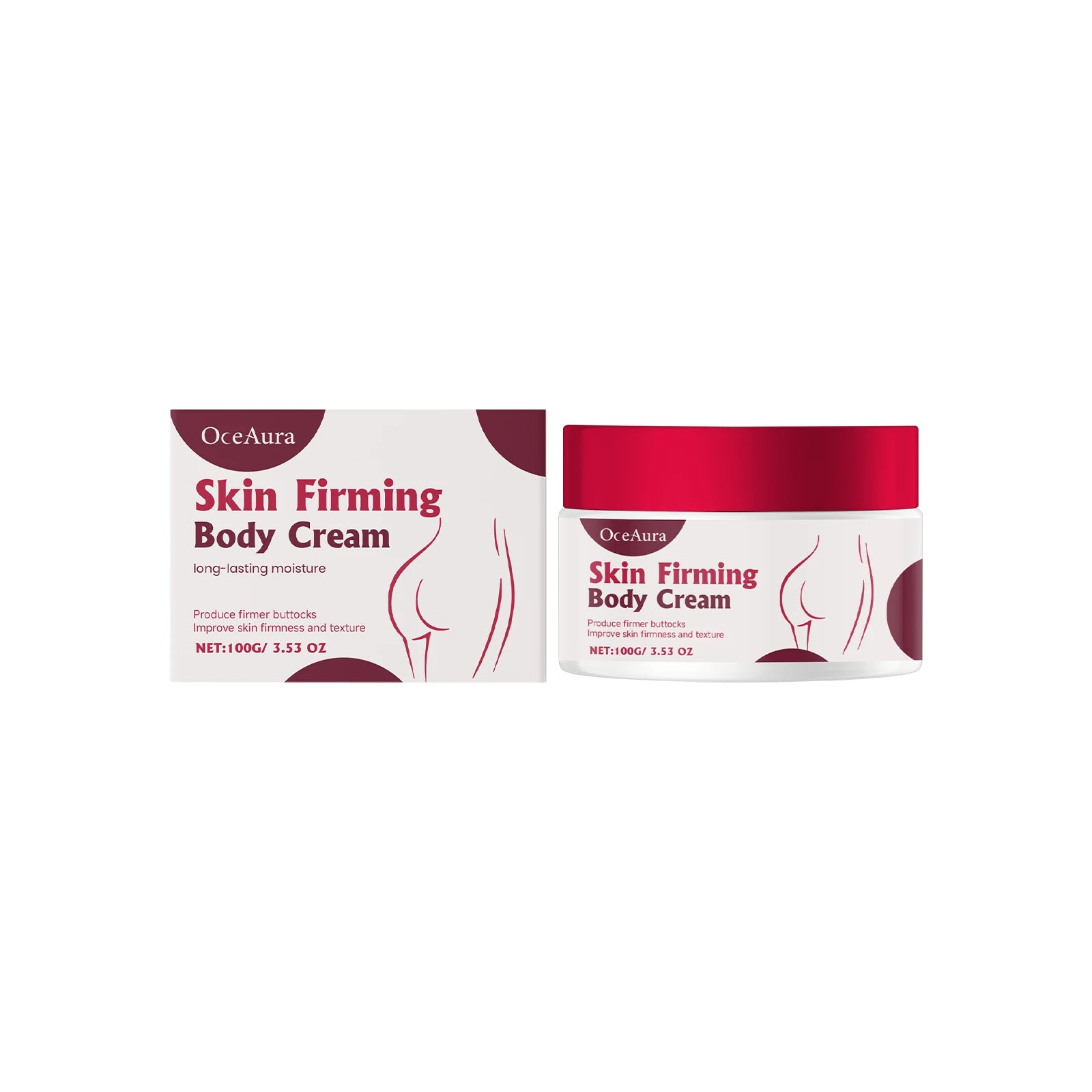 Butt Firming Cream with Collagen and Centella Asiatica for Lifted Shapely Glutes Tightening Body for Cellulite Reduction Smooth