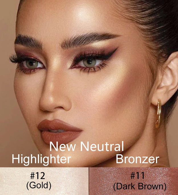 Highlighting&Bronzer Stick Face Brightening Blusher Rouge Concealer Pen Long Lasting Corrector Nose Shadow Contouring Cosmetics