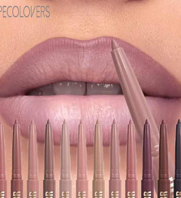 1PC Matte Lip Liner Pen - Long-Lasting, Waterproof, Easy Glide, Moisturizing Suitable for All Skin Types, Lip Makeup