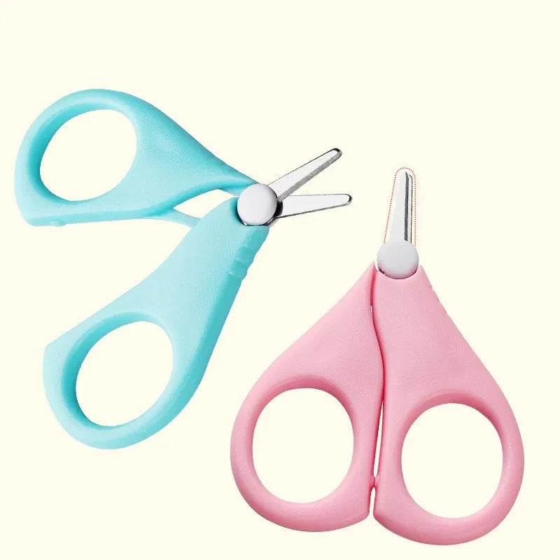 Safety Nail Clippers Scissors Cutter For Newborn Baby Convenient Daily Baby Nail Shell Shear Manicure Tool Baby Nail Scissors