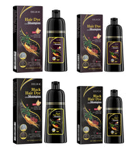 EELHOE 3-in-1 Hair Dye Shampoo to Darken Hair Cleaning Hair Color Shampoo Polygonum Multiflorum Growth of Hair Dye Shampoo 500ml - BlissFully