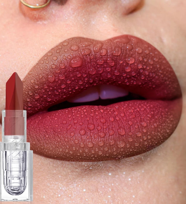 Nude Matte Lipstick Waterproof Lip Sticks Not Fading Sexy Red Velvet Lipsticks for Women Make Up Long Lasting Lip Cosmetics